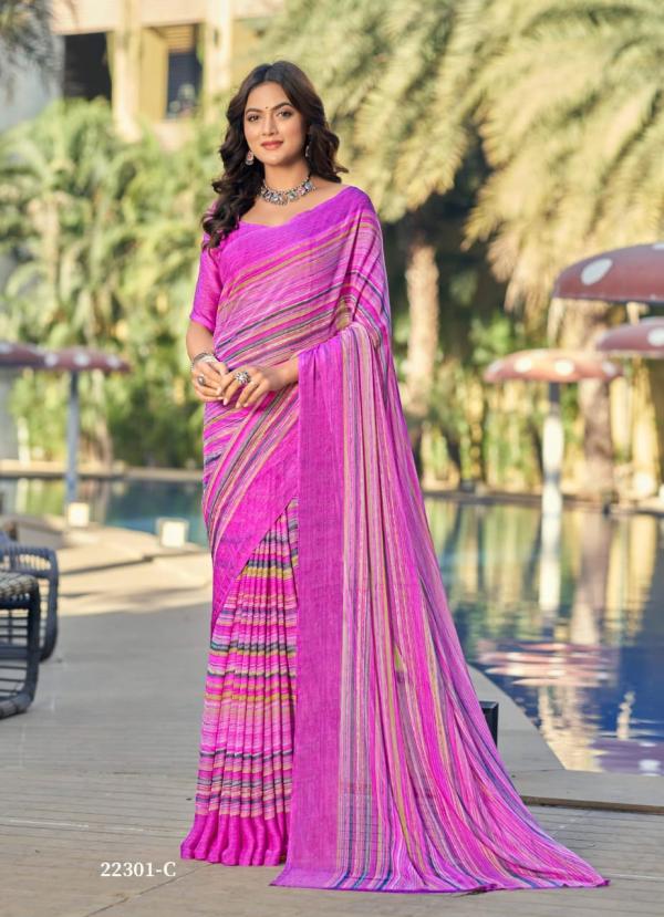 Ruchi Star Chiffon 98 New Casual Chiffon Fancy Saree Collection